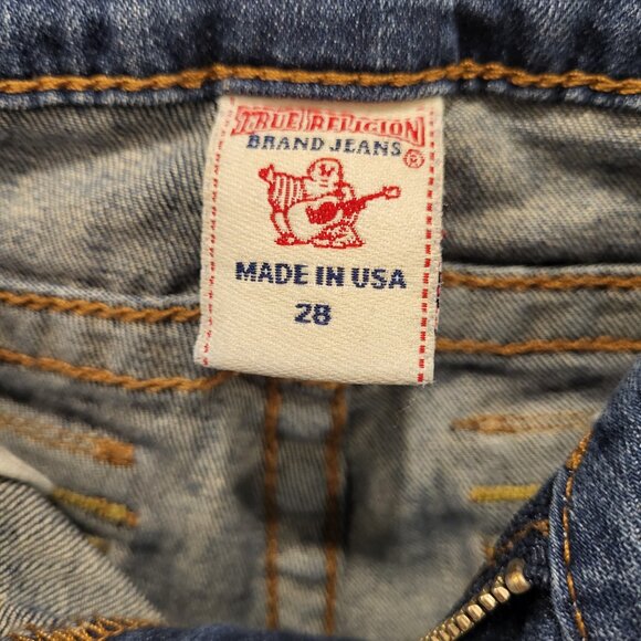 True Religion Size 28 Jeans Straight leg - Picture 6 of 11